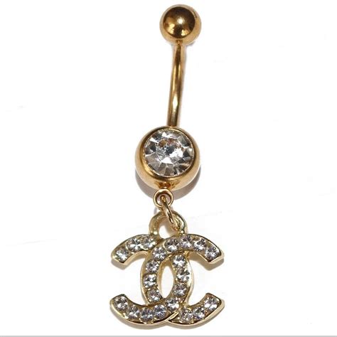 chanel belly button ring|chanel belly button rings amazon.